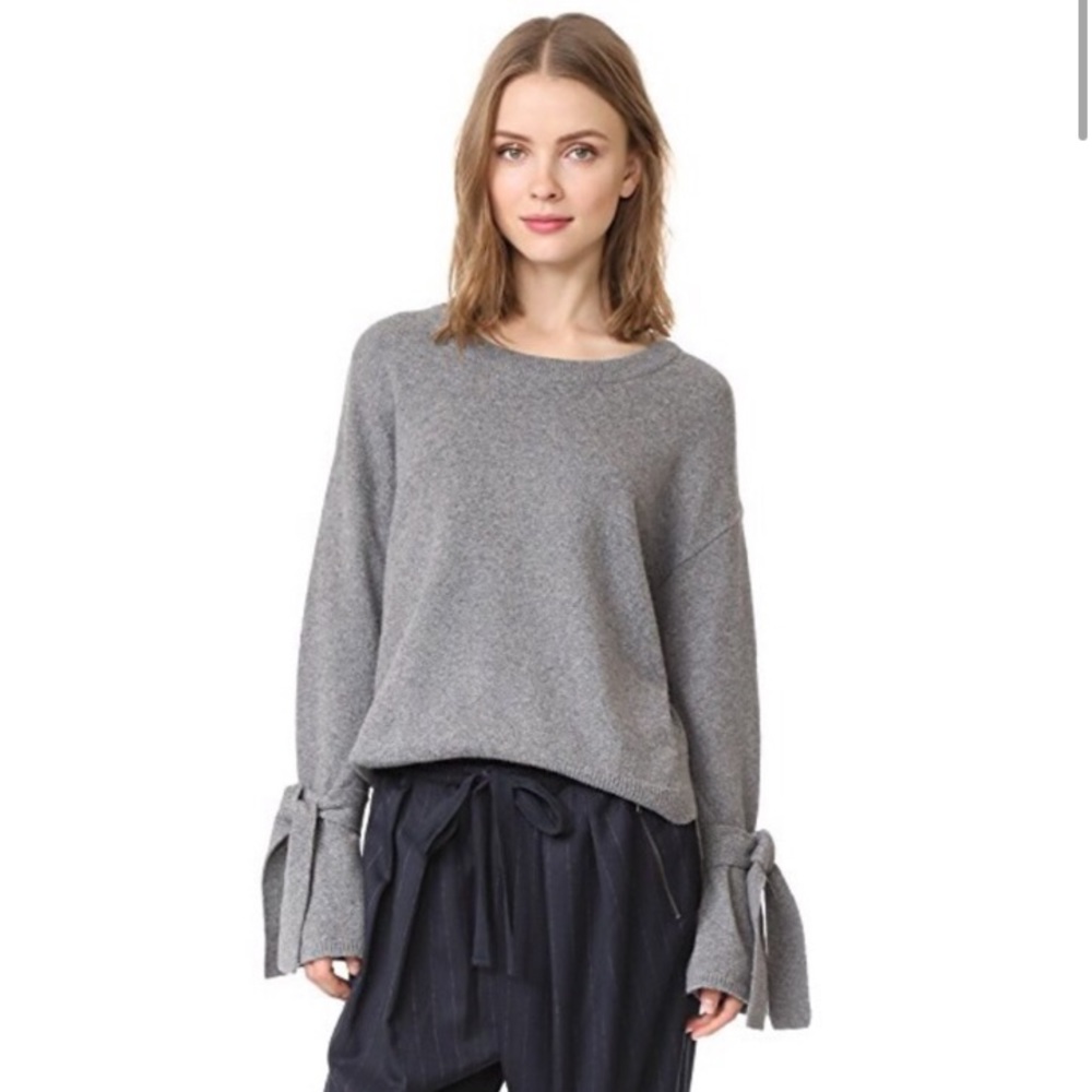 Madewell Tie Cuff Sweater